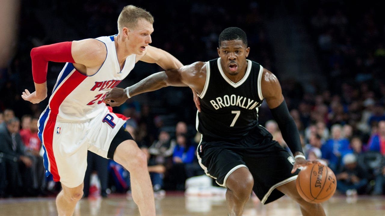 Johnson, Nets top Pistons